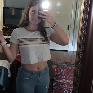 crop forever 21 shirt